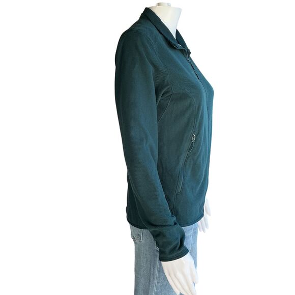 Arc'teryx Womens Delta LT Jacket Size S Aqua Waffle Knit Thermal Full Zip Sports - Picture 8 of 14